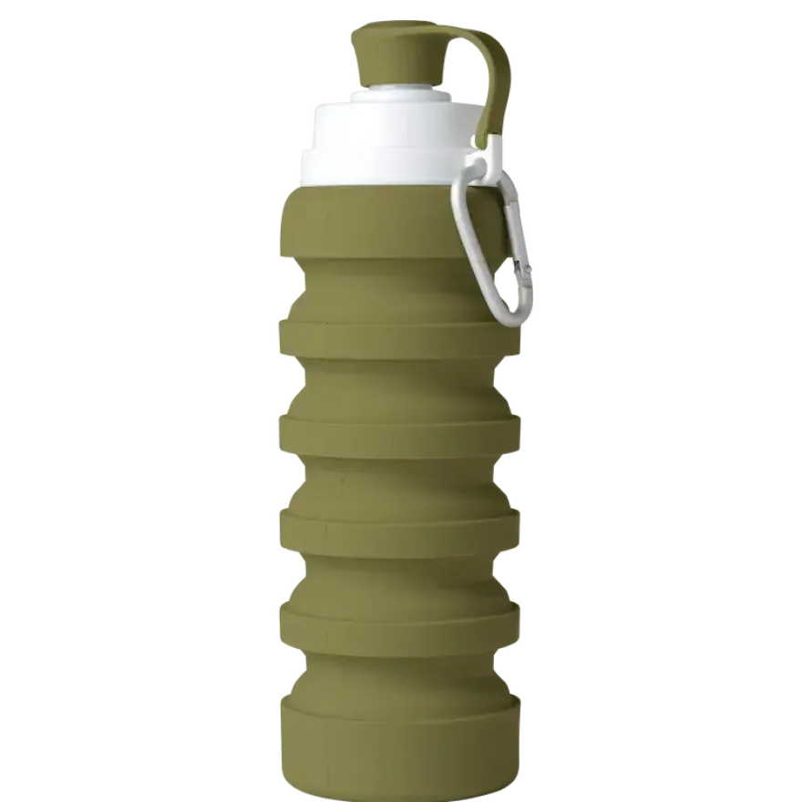 Foldeflaske - Olive green