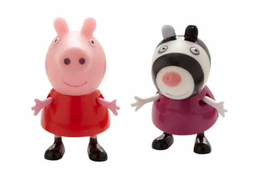Gurli Gris Figurer Gurli Gris & Zoe Zebra