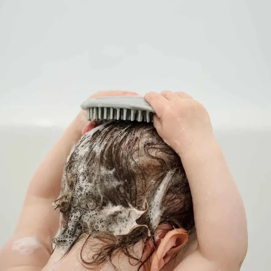Haakaa Shampoobørste - Grå