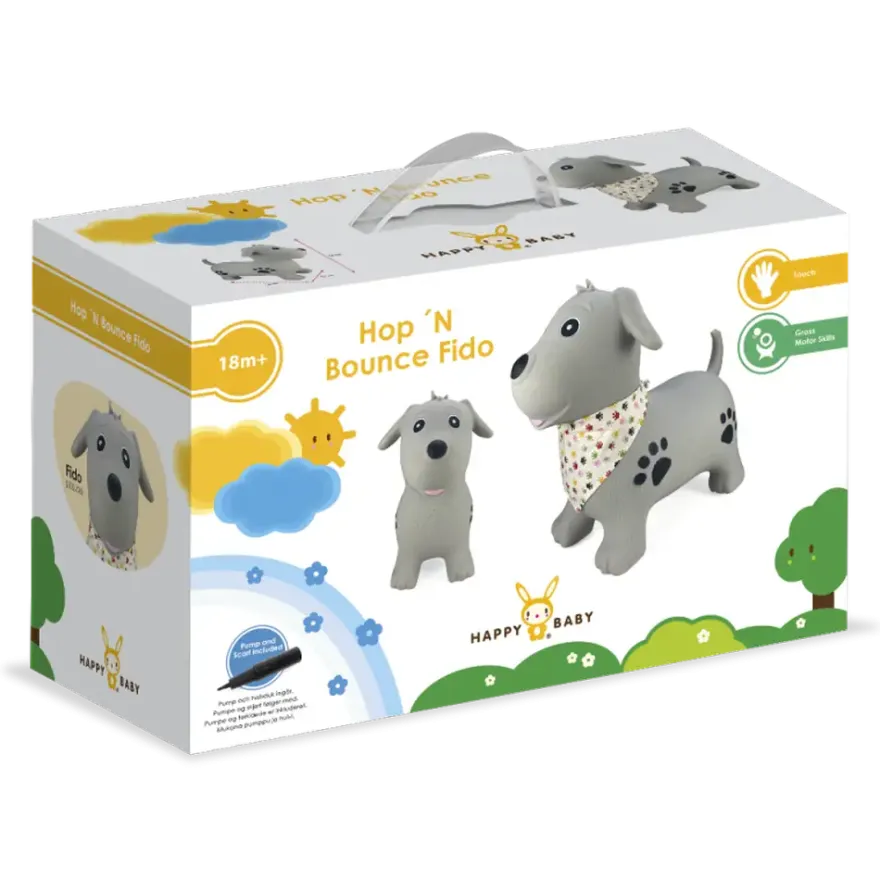 Happy Baby Hop 'N Bounce Hoppedyr Fido