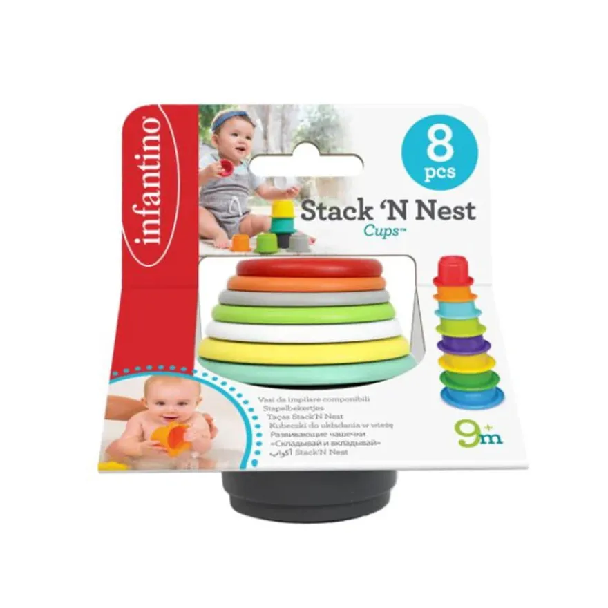 Infantino Stablekopper 8 stk. +9m