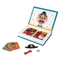 Janod Magnetibook - Boy’s Crazy Faces