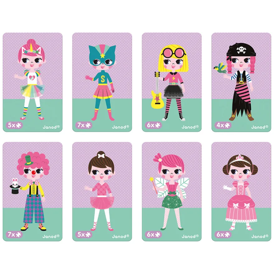 Janod Magnetibook - Girl's Costumes