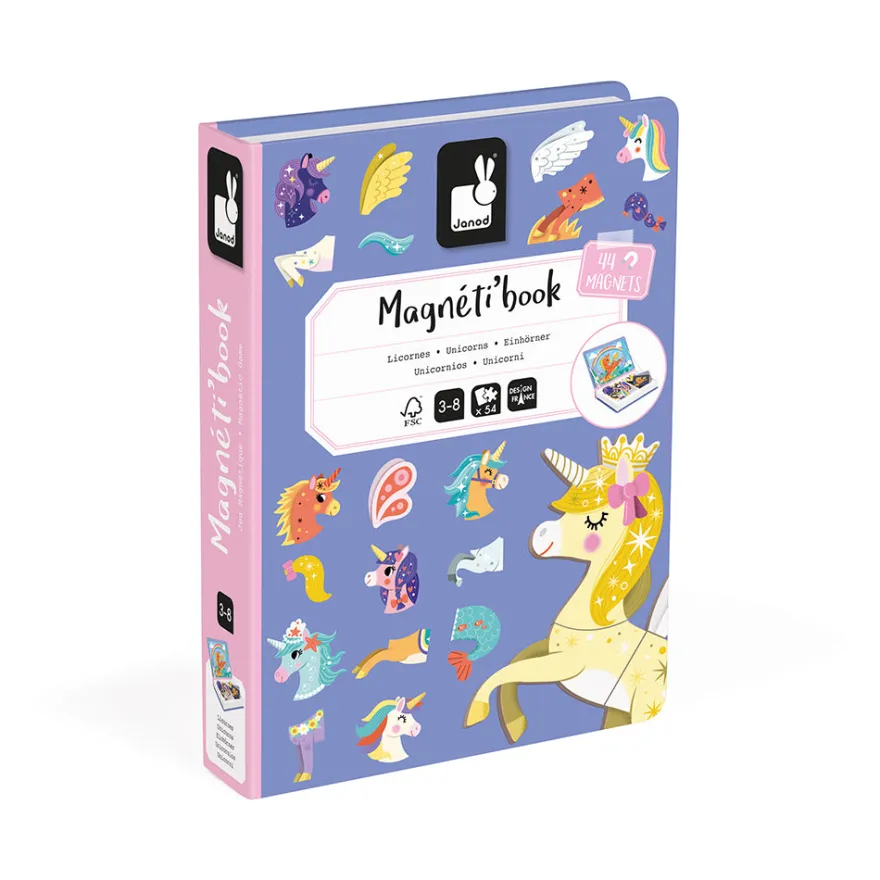 Janod Magnetibook - Unicorn