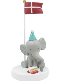 Kids By Friis Bordflag, Elefant med mus og kage