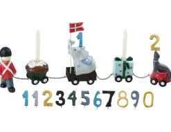 Kids by Friis fødselsdagstog Garder med 9 tal