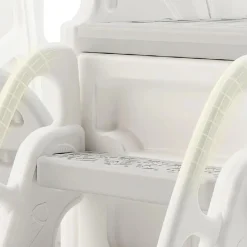 Kids Zone aktivitets lastbil med rutsjebane - Beige
