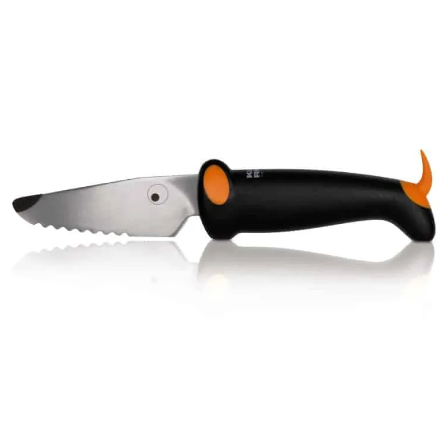 Kinderkitchen børnekokkeknivsæt - orange/sort