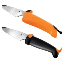 Kinderkitchen børnekokkeknivsæt - orange/sort