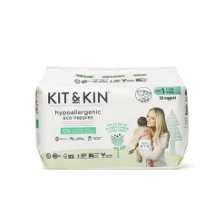 Kit & Kin Økologiske Bleer - Str. 1: 2-5 kg (38 stk)