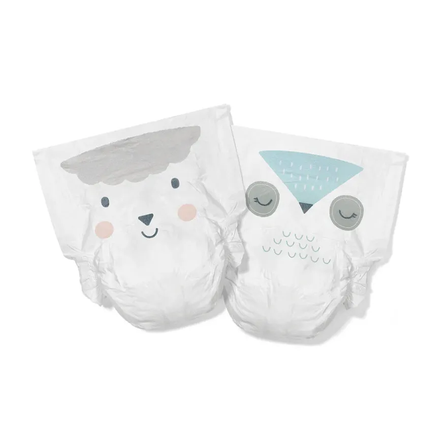 Kit & Kin Økologiske Bleer - Str. 1: 2-5 kg (38 stk)