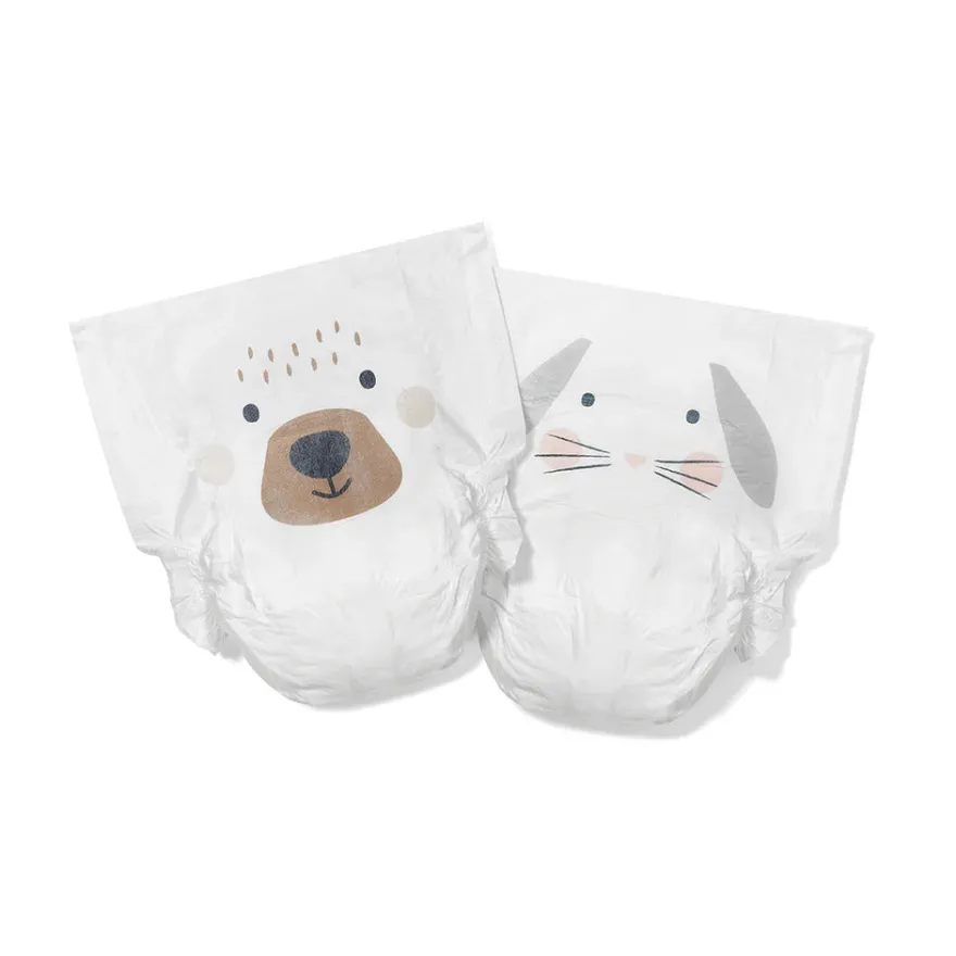 Kit & Kin Økologiske Bleer - Str. 3: 6-10 kg (32 stk)
