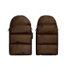 KONG.WALTHER Østerbro Handsker Puffer Chocolate Brown