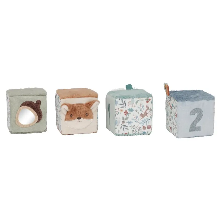 Little Dutch - Aktivitetsterninger 4 stk - Forest Friends