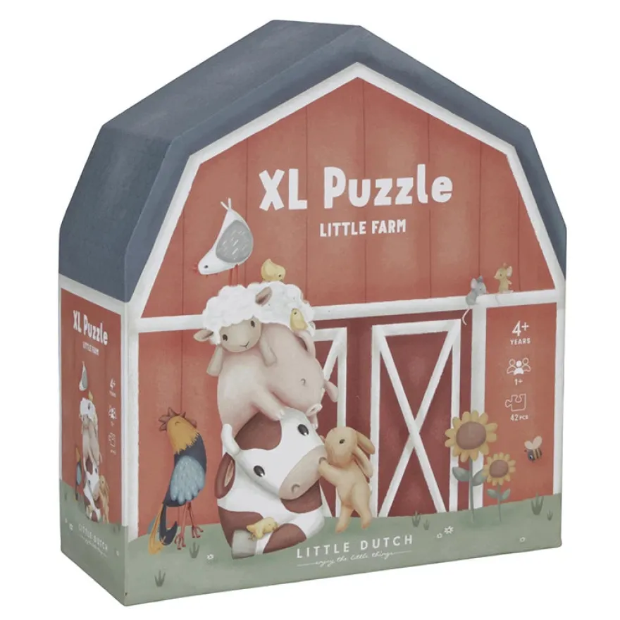 Little Dutch - Gulvpuslespil FSC - Little Farm