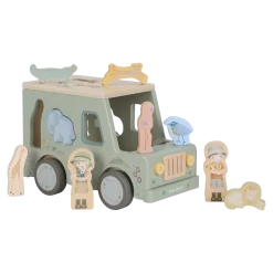Little Dutch - Puttekasse Bil- Safari Friends