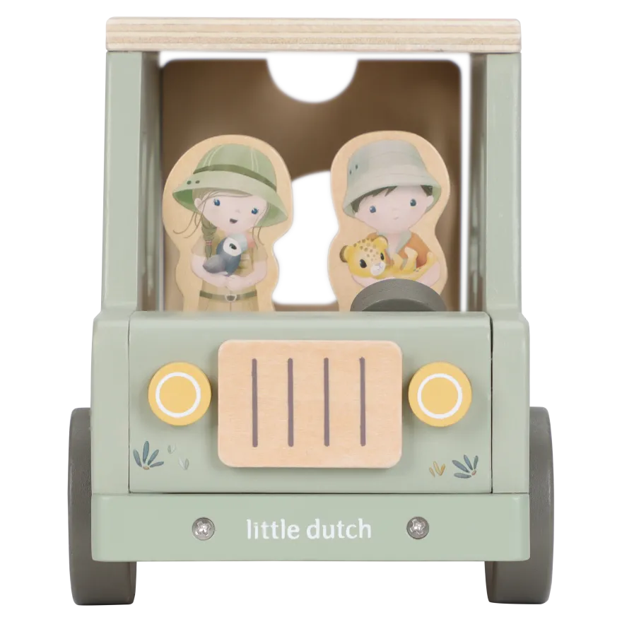 Little Dutch - Puttekasse Bil- Safari Friends
