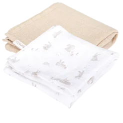 Little Dutch - Stofbleer 70x70 muslin - Baby Bunny / Beige