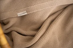 Little Dutch - Strikket Tæppe 110x140 - Beige