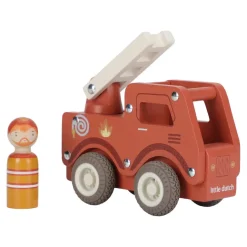 Little Dutch Træfigur - Brandbil