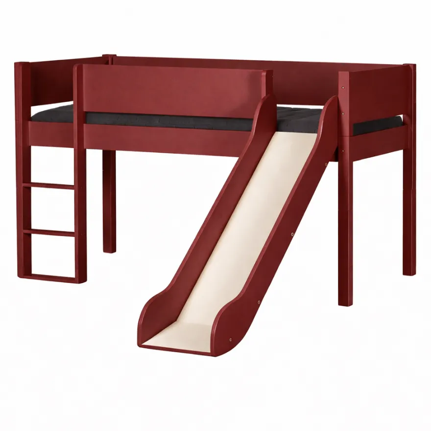 Loke Halvhøjseng med rutsjebane - Flere Farver