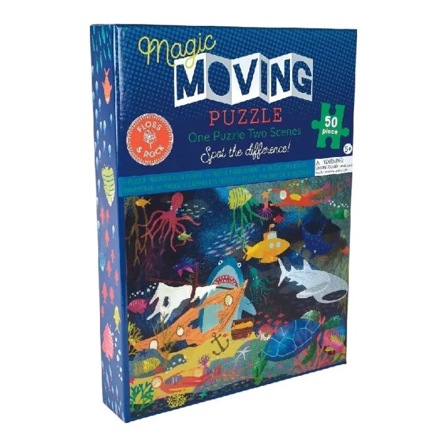 Magisk Puslespil 50 brikker - Deep Sea
