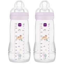 MAM Easy Active Baby Bottle 330ml 2p Pink