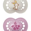 MAM Original 16-36m Natur 2p Pink