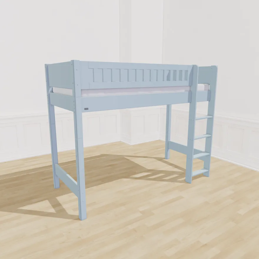 Manis-h ASK Mellemhøj Seng 90x200 - Sky Blue
