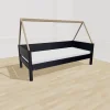 Manish-h Saga Børneseng 90x200 - Black
