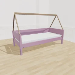 Manish-h Saga Børneseng 90x200 - Lavender Rose