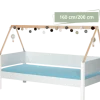 Manish-h Saga Børneseng 90x160 - Moss Green