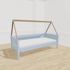 Manish-h Saga Børneseng 90x200 - Sky Blue