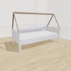 Manish-h Saga Børneseng 90x200 - White