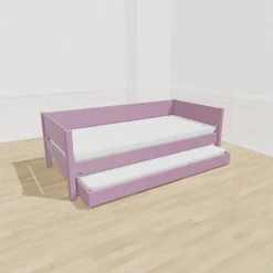 Manis-h Liv Børneseng med Gæsteseng 90x200 - Lavendar Rose