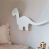 Maseliving dino lampe - hvid