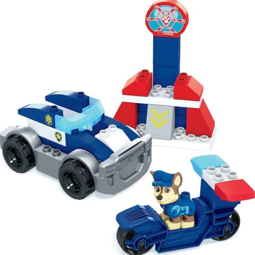 Mega Bloks Paw Patrol Chases Police Cruiser