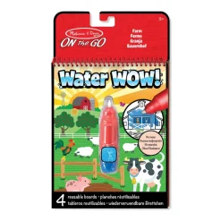 Melissa & Doug Malebog "Water Wow!" - Bondegård