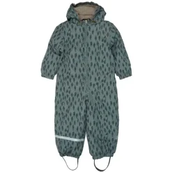 Mikk-Line Flyverdragt Mønstret - Balsam Green - Str. 80-116