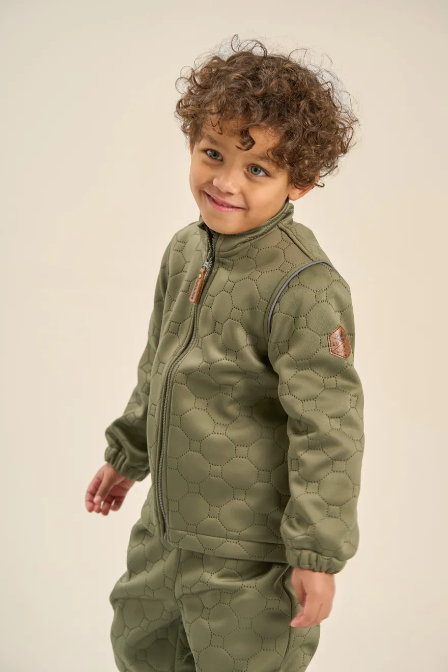 Mikk-Line Termosæt Soft - Dusty Olive