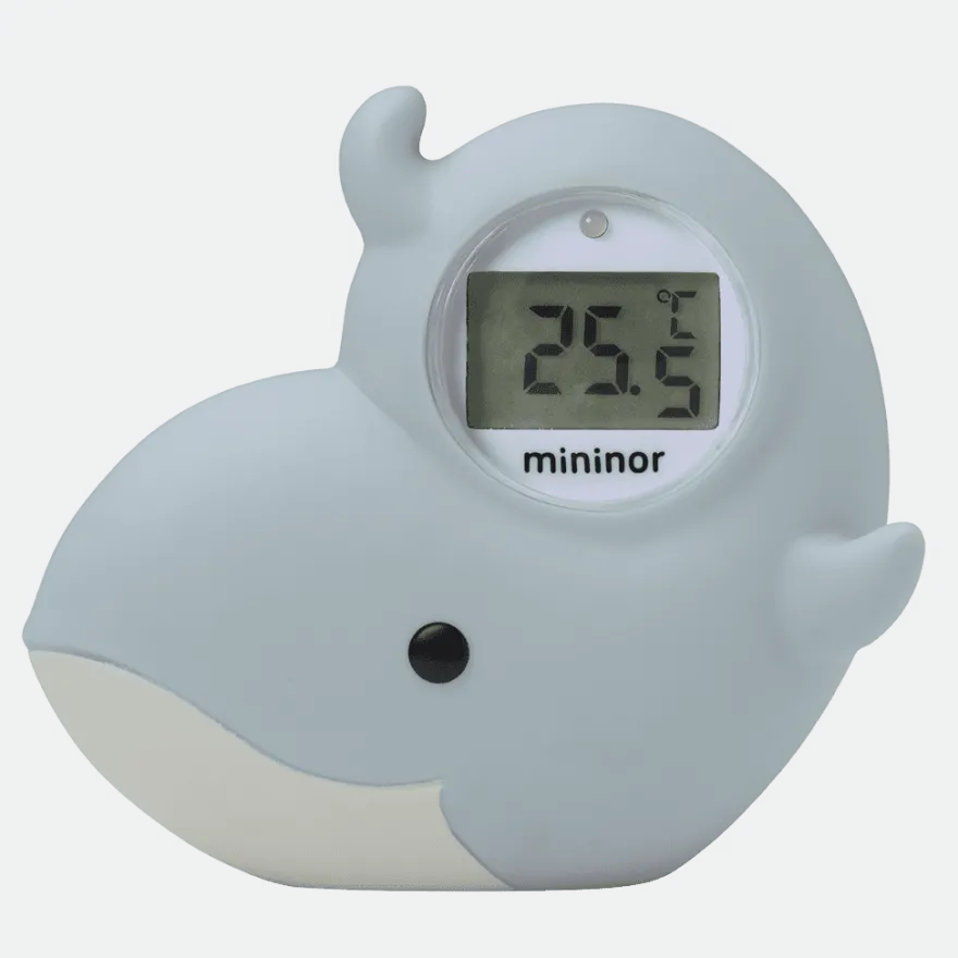 Mininor badetermometer - hval