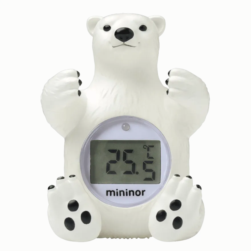 Mininor badetermometer - isbjørn