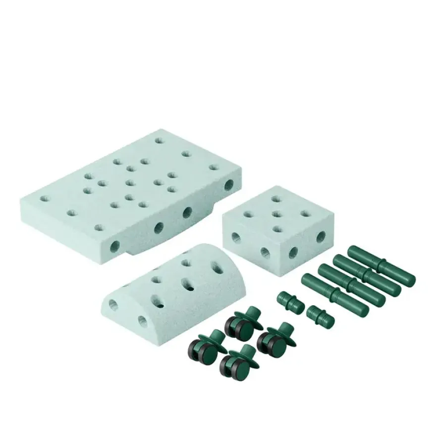Modu Curiosity Set Ocean Mint / Forest Green