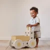 Modu 3-in-1 Gåvogn Sand Grey / Honey Yellow