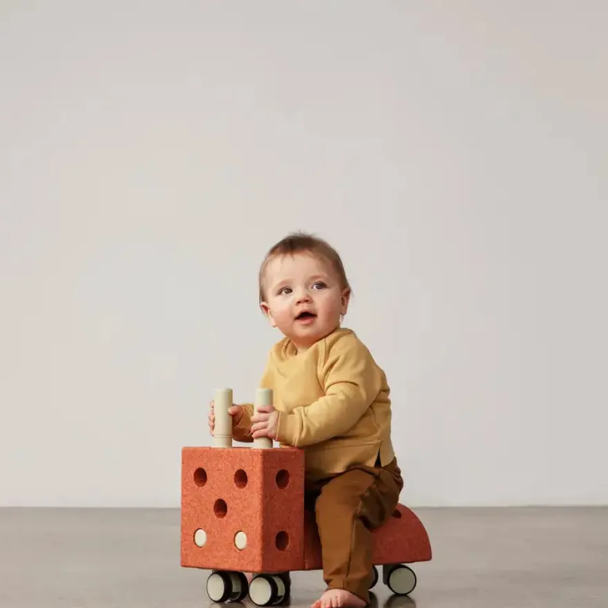 Modu Tiny ride Burnt Orange / Dusty Green