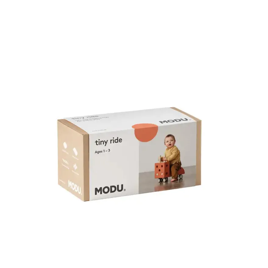 Modu Tiny ride Burnt Orange / Dusty Green