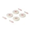 Modu 4 x Foam wheels Sand Grey / Soft Rose