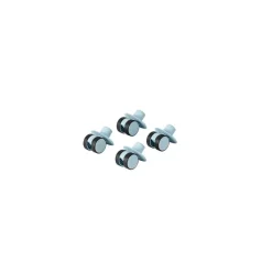 Modu 4 x Swirly wheels Sky Blue