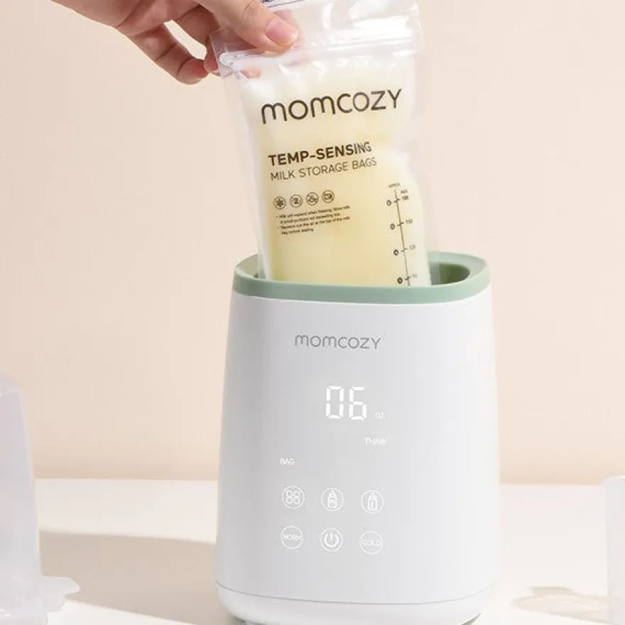 Momcozy 6-i-1 hurtig flaskevarmer