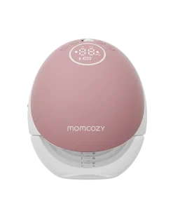 Momcozy M9 bærbar brystpumpe – rød